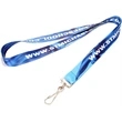 SUPER SAVER Full Color Dye-Submation Custom Printed Lanyard | https://www.bestnamebadges.com