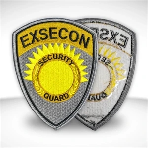 Iron on Embroidered Patch | https://www.bestnamebadges.com