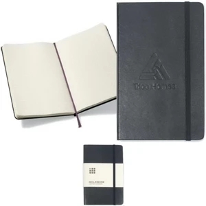 Moleskine® Hard Cover Squared Large Notebook | https://www.bestnamebadges.com
