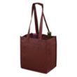 THE SONOMA 6 Bottle Wine Tote Bag | https://www.bestnamebadges.com