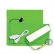TechBank Mobile Power Bank Accessory Kit in Microfiber Pouch | https://www.bestnamebadges.com