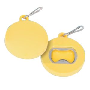 PVC Bottle Opener Zipper Pull