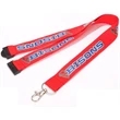 3/4" Polyester Lanyards with Safety Breakaway Badge Holder | https://www.bestnamebadges.com