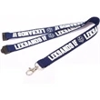 3/4" Polyester Lanyards with Safety Breakaway Badge Holder | https://www.bestnamebadges.com