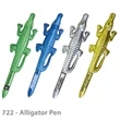 Popular Pens...Alligator Crocodile Shape Ballpoint Pens | https://www.bestnamebadges.com