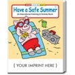 Have a Safe Summer Coloring and Activity Book | https://www.bestnamebadges.com
