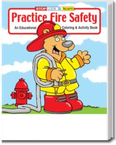 Practice Fire Safety Coloring and Activity Book