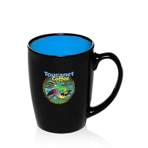 12 oz. Java Two Tone Coffee Mugs | https://www.bestnamebadges.com