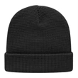 Waffle Knit Cap with Cuff | https://www.bestnamebadges.com