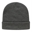Waffle Knit Cap with Cuff | https://www.bestnamebadges.com