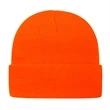 Knit Cap with Cuff | https://www.bestnamebadges.com