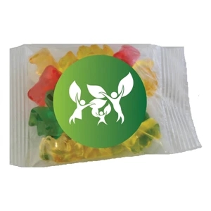 Custom labeled Gummy bears