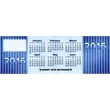 Beautiful Blue Keyboard Calendar | https://www.bestnamebadges.com