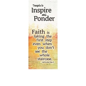 Thoughts to Inspire and Ponder Bookmark