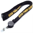 Tube Lanyard with Retractable Reel Combo | https://www.bestnamebadges.com