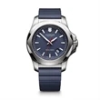 Blue Dial Genuine Rubber Strap Timepiece | https://www.bestnamebadges.com