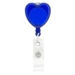 Heart Retractable Badge Holder | https://www.bestnamebadges.com