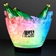 LED large ice bucket with remote | https://www.bestnamebadges.com