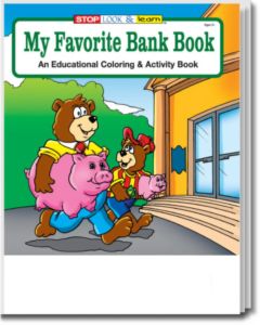 My Favorite Bank Coloring and Activity Book
