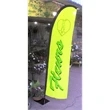 Mini Feather Teardrop Flag Kit | https://www.bestnamebadges.com