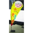 Mini Feather Teardrop Flag Kit | https://www.bestnamebadges.com