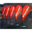 Mini Feather Teardrop Flag Kit | https://www.bestnamebadges.com