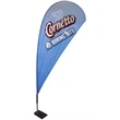 Mini Feather Teardrop Flag Kit | https://www.bestnamebadges.com