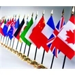 Economic Table Flags. Single Reverse Kit 4"x6" | https://www.bestnamebadges.com