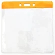 4x3" Color Coded Badge Holder Horizontal | https://www.bestnamebadges.com