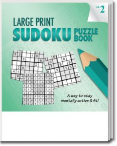 Large Print Sudoku Puzzle Book - Volume 2