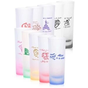 2 oz. Frosted Shooter Shot Glasses | https://www.bestnamebadges.com