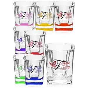 2 oz. Square Shot Glasses | https://www.bestnamebadges.com