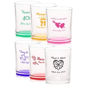 Arc Votive Glass Candle Holder | https://www.bestnamebadges.com
