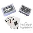 Popular Miniature Playing Card Deck, 54 Cards, 2 1/4" | https://www.bestnamebadges.com