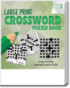 Standard Large Print Crossword Puzzle Book - Volume 2