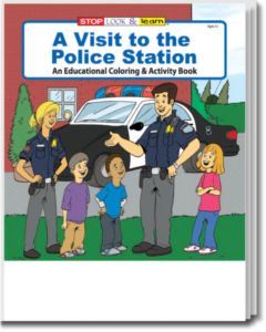 A Visit to the Police Station Coloring and Activity Book