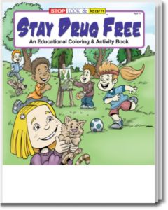 Stay Drug Free Coloring Book