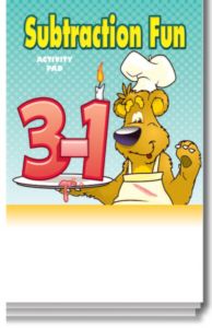 Subtraction Fun Activity Pad