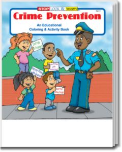 Crime Prevention Coloring and Activity Book