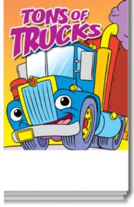 Tons Of Trucks Activity Pad