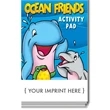 Ocean Friends Activity Pad | https://www.bestnamebadges.com