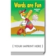 Words are Fun Activity Pad | https://www.bestnamebadges.com