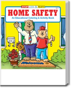 Home Safety Coloring and Activity Book