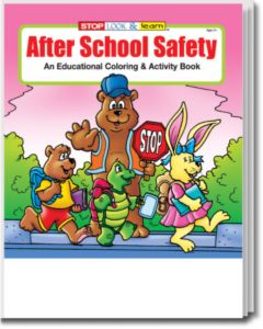 After School Safety Coloring and Activity Book