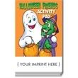 Halloween Friends Activity Pad | https://www.bestnamebadges.com
