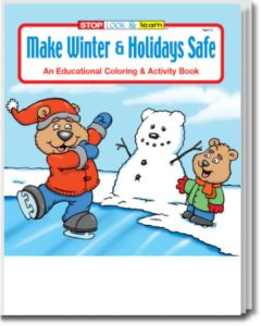 Make Winter & Holidays Safe Coloring and Activity Book