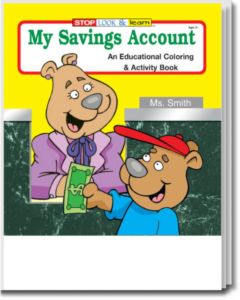 My Savings Account Coloring and Activity Book