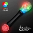 Flashing Skull LED Wand with Sound | https://www.bestnamebadges.com
