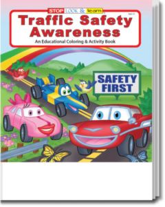 Traffic Safety Awareness Coloring Book