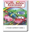 Traffic Safety Awareness Coloring Book | https://www.bestnamebadges.com